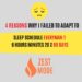 4 Reasons Why my I failed to stick to my sleep schedule using the Zest Mode