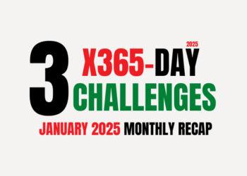 365-Day Challenges: January 2025 Monthly Recap