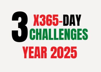 The 3 x 365-day challenges of 2025!