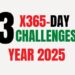 The 3 x 365-day challenges of 2025!
