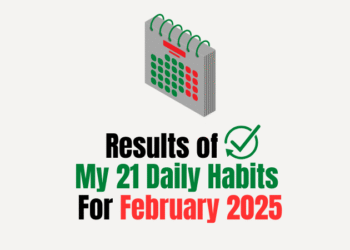 February 2025 Habits Results: The Romance Month Got a New Name – Nullification