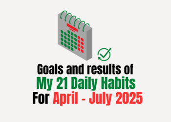 The daily habits decline phase from April to July 2025